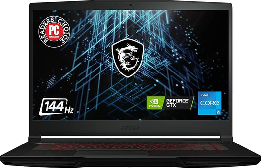 MSI 15.6" GV15 144hz Gaming Laptop, 8gig RAM, 256gb SSD, 1650 GTX